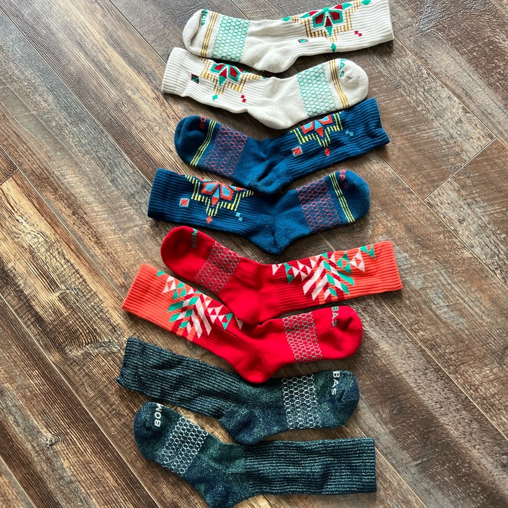 4 Pairs of Women’s Bombas Calf Socks